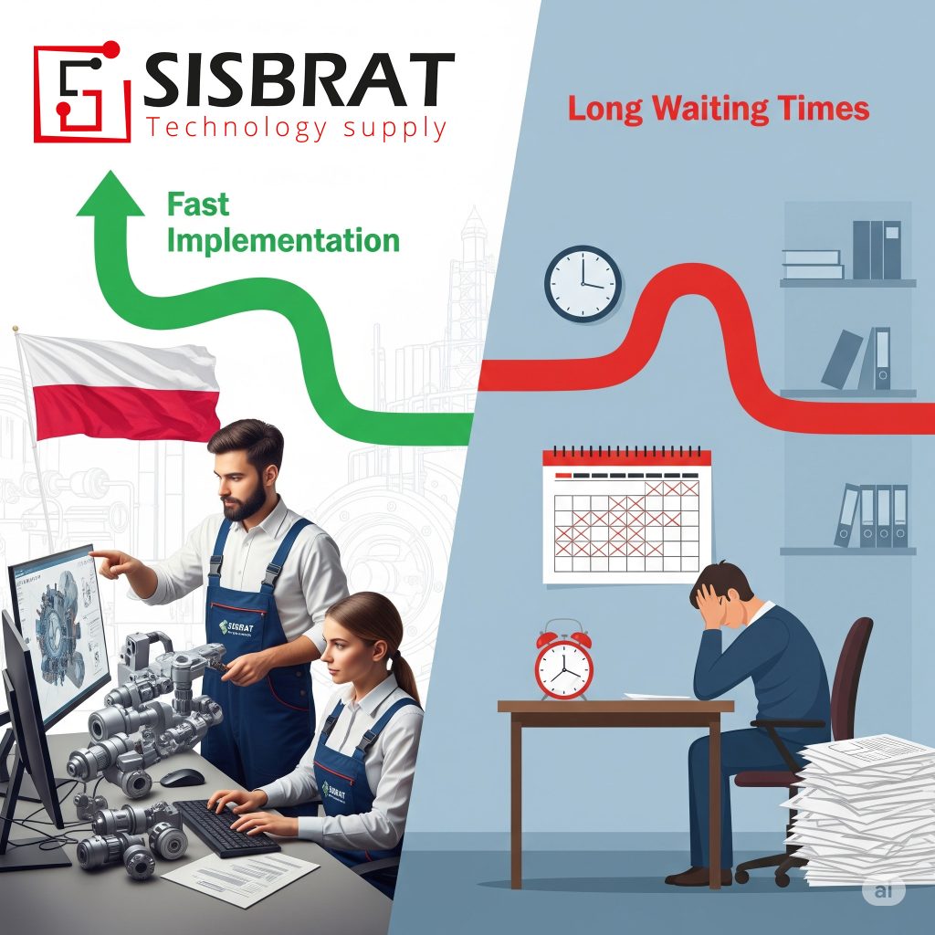 Schnelle Projektumsetzung: SISBRAT Fachkräfte aus Polen versus lange Wartezeiten.