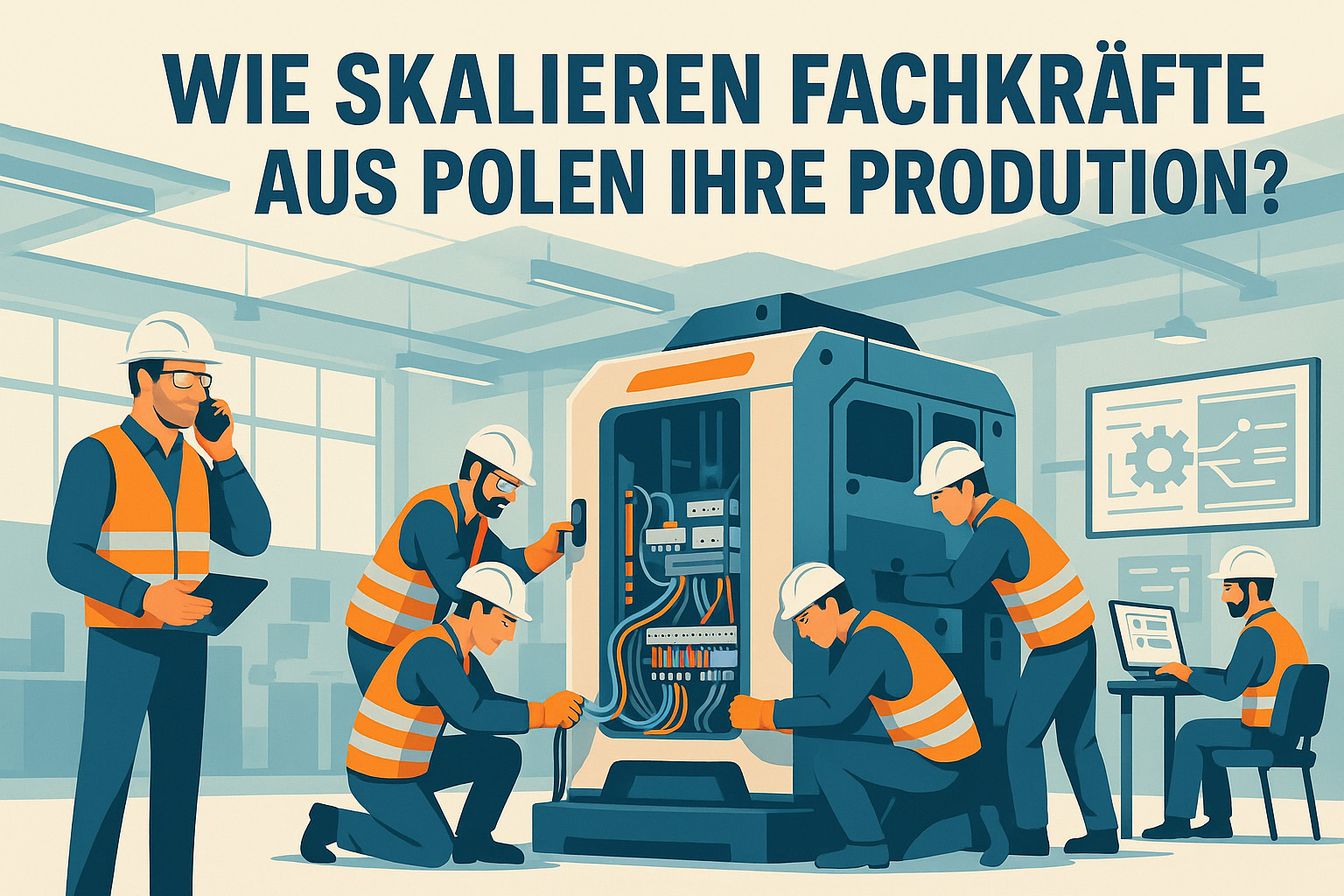 Du betrachtest gerade Fachkräfte aus Polen – Werkvertrag, Start 5–7 Tage